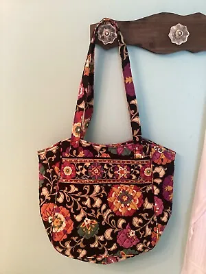 Mint Vera Bradley Boho Bag Suzani Tote  11.5 X 12.5 • $21