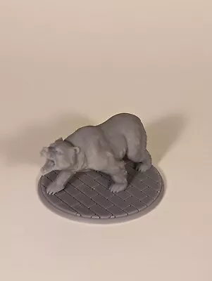 Grizzly Bear - 3d Printed 28mm Miniature - Dungeons And Dragons/Pathfinder/RPG • $5.99