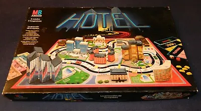 Hotel Board Game MB Games 1986 Complete- Spanish Language Edition- Rare • £45