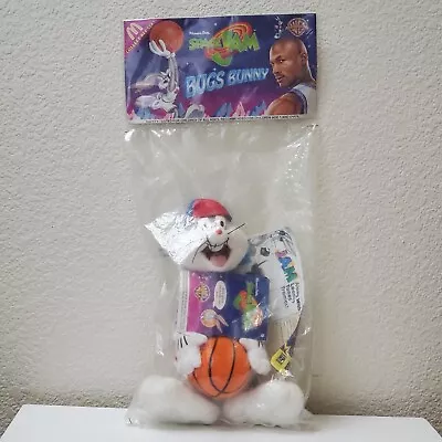 McDonalds Space Jam Bugs Bunny Plush Toy Sealed 1996 Happy Meal Collectible  • $15.99