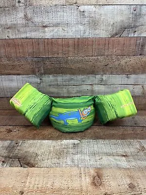 Stearns Puddle Jumper Deluxe Child Life Jacket Green Blue  30-50 Lbs • $7