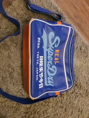 £9.99 • Buy Blue SUPERDRY Retro Style Messenger Bag/Satchel Cross Body Shoulder Bag