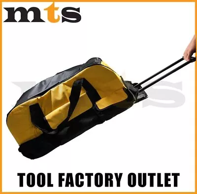 26  Heavy Duty Wheeled Rolling Tool Bag Suit Buyers Of 18V Cordless Tools • $74.95