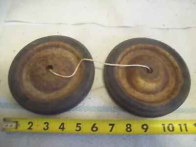 Set Of 2 Vintage Pedal Car Tractor Wagon Wheels. 6 X 1. • $6