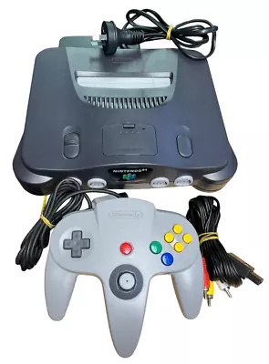 Nintendo 64 Game Console - Nus-001 • $229