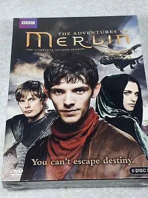 Merlin: The Complete Second Season (DVD 2010 5-Disc Set) Brand New • $7.37