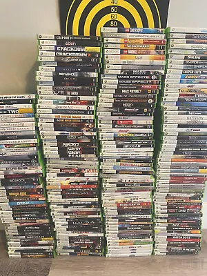 Microsoft Xbox 360 Games Lot Bundle * Bundle Discounts* All In Case. Most CIB • $5