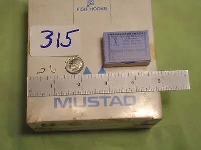 Vintage Mustad Hamecons Hooks Size 14 100 Pieces  Norway New H-315 • $8.20