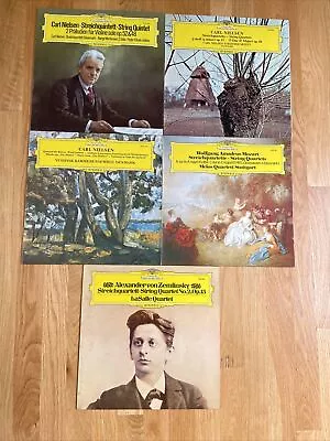 Lot Of 5 LP Vintage Vinyl Record Albums Collection CLASSICAL DGG CARL NIELSEN + • $29.99