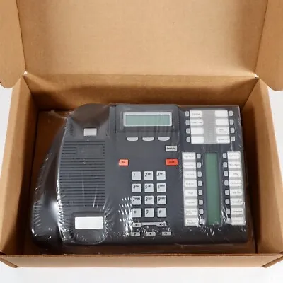 Nortel Norstar T7316E NT8B27 Display Phone Charcoal NEW • $60