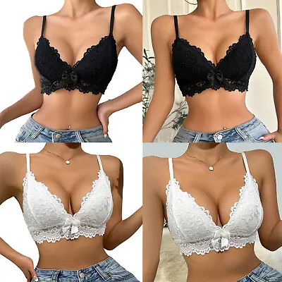 Womens Bra Adult Lingerie Sexy Vest Exotic Underwear Spaghetti Straps Clubwear • $21.99