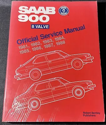 SAAB 900 8Valve Bentley Official Service Manual 1981-1988 . Grewt • $89.94
