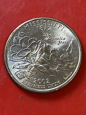 2002 P Mississippi 50 States Quarter • Buy 10 Get 40% Off  #240125 • $1.39