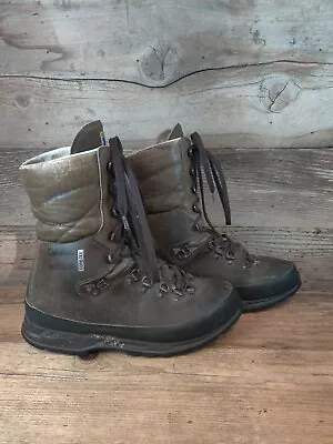 CABELAS MEINDL GORE-TEX 1821 MENS LEATHER HIKING BOOTS Sz 9 • $79.99