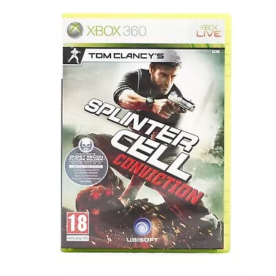 Tom Clancy's Splinter Cell Conviction (Xbox 360) - Great Condition • $2.99