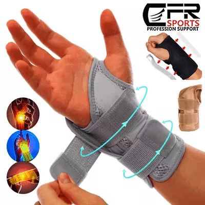 Wrist Compression Splint Wrist Brace Sport Wrist Support Carpal Tunnel Arthritis • $6.89