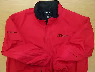 FJ FootJoy DryJoys Titleist Tour Issue Waterproof Golf Jacket Mens XL ~NEW~ • $49.99
