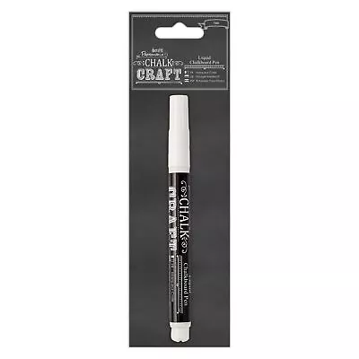 Papermania Chalk Craft Liquid Chalkboard Pen-White • $8.96