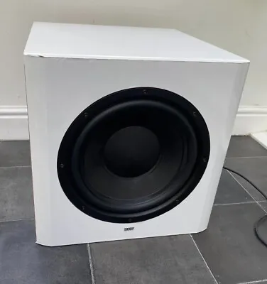 B&W ASW650 12 Inch 30cm Large Woofer 200W Subwoofer White Bowers And Wilkins • £375