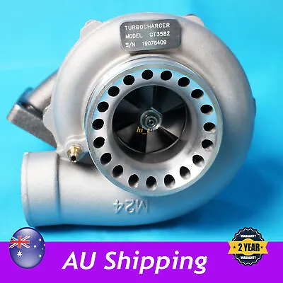 Anti Surge GT3582 GT35 T3 Flange AR 0.63 Water Cooled Turbo Turbocharger  M • $170.99