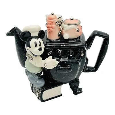 Disney Showcase Collection Mickey Stove Teapot By Paul Cardew LE #167/5000 • $421.44