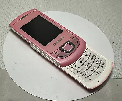 Samsung Monte Slide GT-E2550 - Pink (Unlocked) Mobile Phone • £47.99
