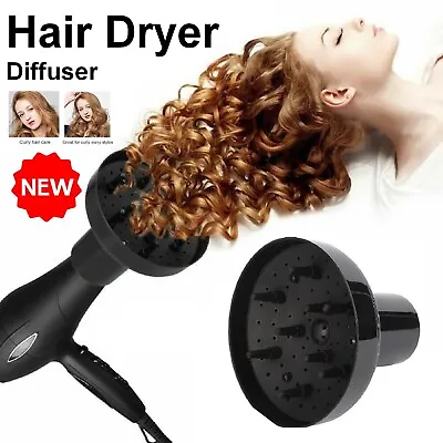 Professional Hairdressing Salon Curly Hair Dryer Diffuser Tool  Blower Universal • $18.79