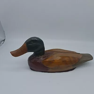Vintage Painted Wooden Decoy Duck • $18
