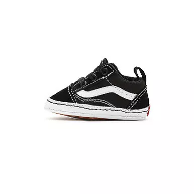 Vans Infant Old Skool Crib Shoes In Black True White-  - • $47.99