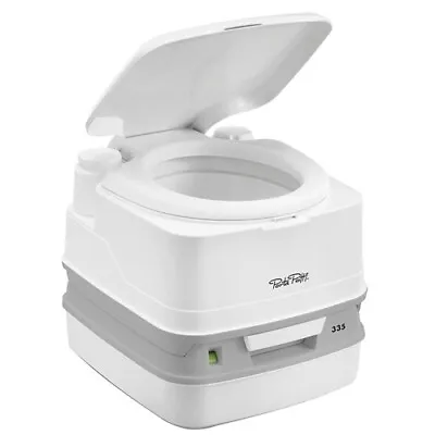 Thetford Marine Porta Potti 335 Toilet W/Hold Down Kit 92828 • $129.12