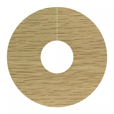 Self Adhesive Pipe Covers Radiator Rings For Laminate Floors NATURAL OAK - FC15 • £7.99