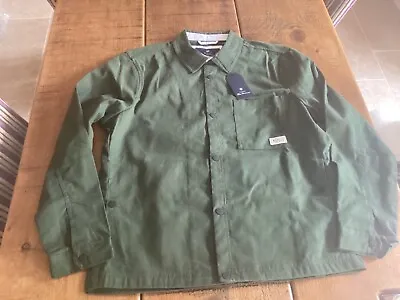 Ben Sherman Mens Truckers Overshirt Jacket Size Large Brand New Green Y3 • $68.01