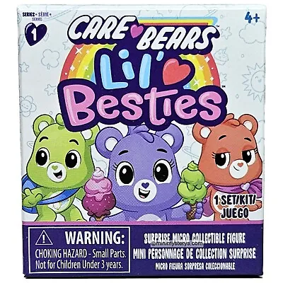 Care Bears Lil’ Besties Surprise Figures - Multiples Guaranteed Different • £7.99