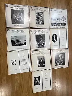 Musical Heritage Society MHS  Classical  Vinyl Record LP Lot Of 10 • $39.99