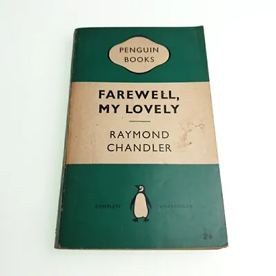 Farewell My Lovely Raymond Chandler Penguin 1959 Paperback Book • £22