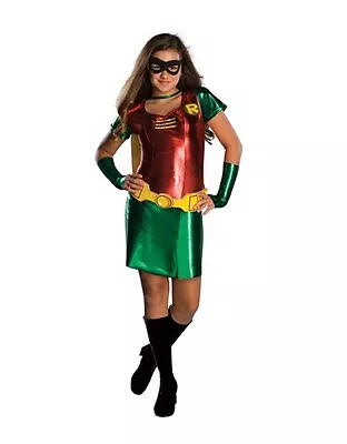 £39.99 • Buy Teen Titans Kids Girl Robin Classic Costume,Tween Med(USA 2-4),BUST 29 , WST 27 