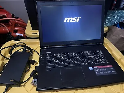 Used MSI GAMING LAPTOP GT72 Gtx980 Pro G 6qe Dominator Black Cd ROM HDMI Charger • $799