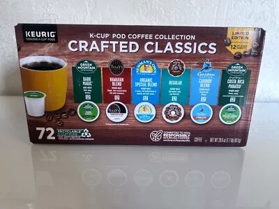 Crafted Classics Limited Edition Collection Variety Pack 68 K-cup ONLY • $39.99