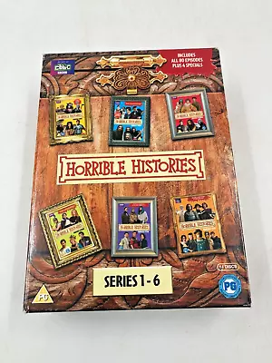 Horrible Histories Series 1-6  Complete Box Set DVD T2350 M10 • £14.99