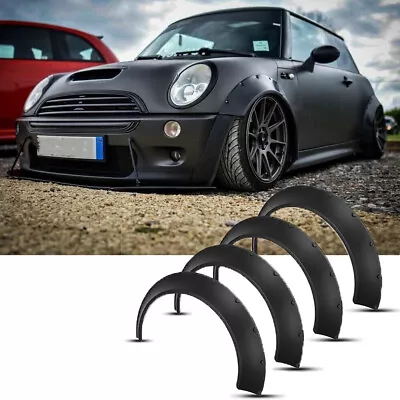 4.5  Car Fender Flares Extra Wide Body Wheel Arches For Mini Cooper R53 R56 R58 • $87.99