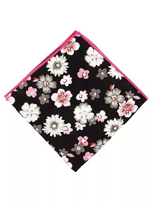 Men's Cotton Designed Pocket Squares Wedding Handkerchiefs • $10.99