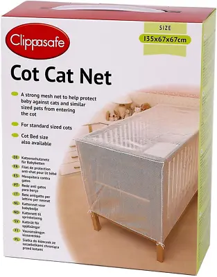 Clippasafe Cot Cat Net • £30.43