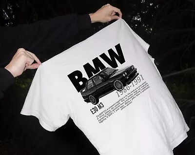 BMW E30 M3 T- Shirt -  Gifts For Car Guys/Gift For Dad • $24.99