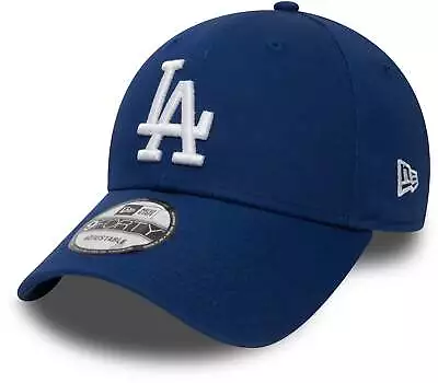 Los Angeles Dodgers New Era 9Forty League Essential Royal Blue Baseball Cap • £22.95