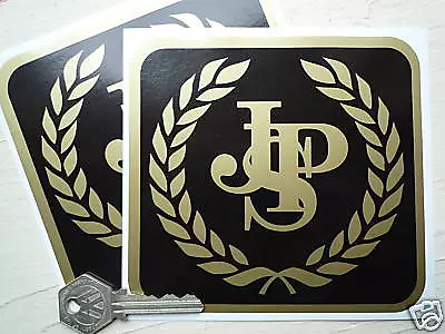 JOHN PLAYER SPECIAL JPS Garland Square Car STICKERS 5  Pair F1 Lotus Renault • £5.50