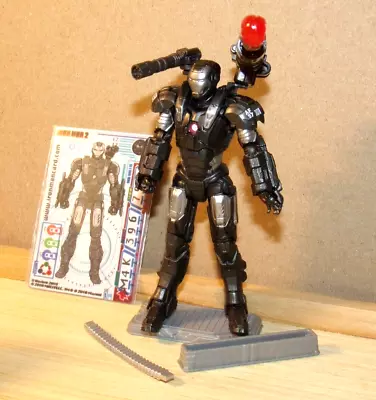 WAR MACHINE Marvel Universe 3.75  Figure 2010 Iron Man 2 Movie Series #12 • $18.99