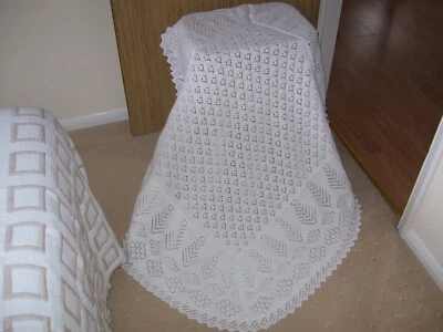 £25.50 • Buy          New Hand Knitted Baby Shawl