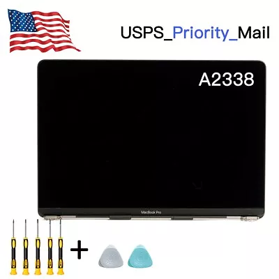 $213.97 • Buy A+ NEW Gray For Apple MacBook Pro A2338 2020 YEAR M1 LCD Screen Display Assembly