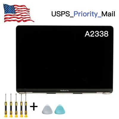 NEW Space Gray For MacBook Pro A2338 M1 LCD Screen Display Assembly Replacemet • $188.63