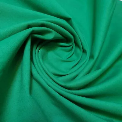 **CLEARANCE** Plain 100% Cotton Fabric Material Poplin Craft  Fabric 44  • £24.45